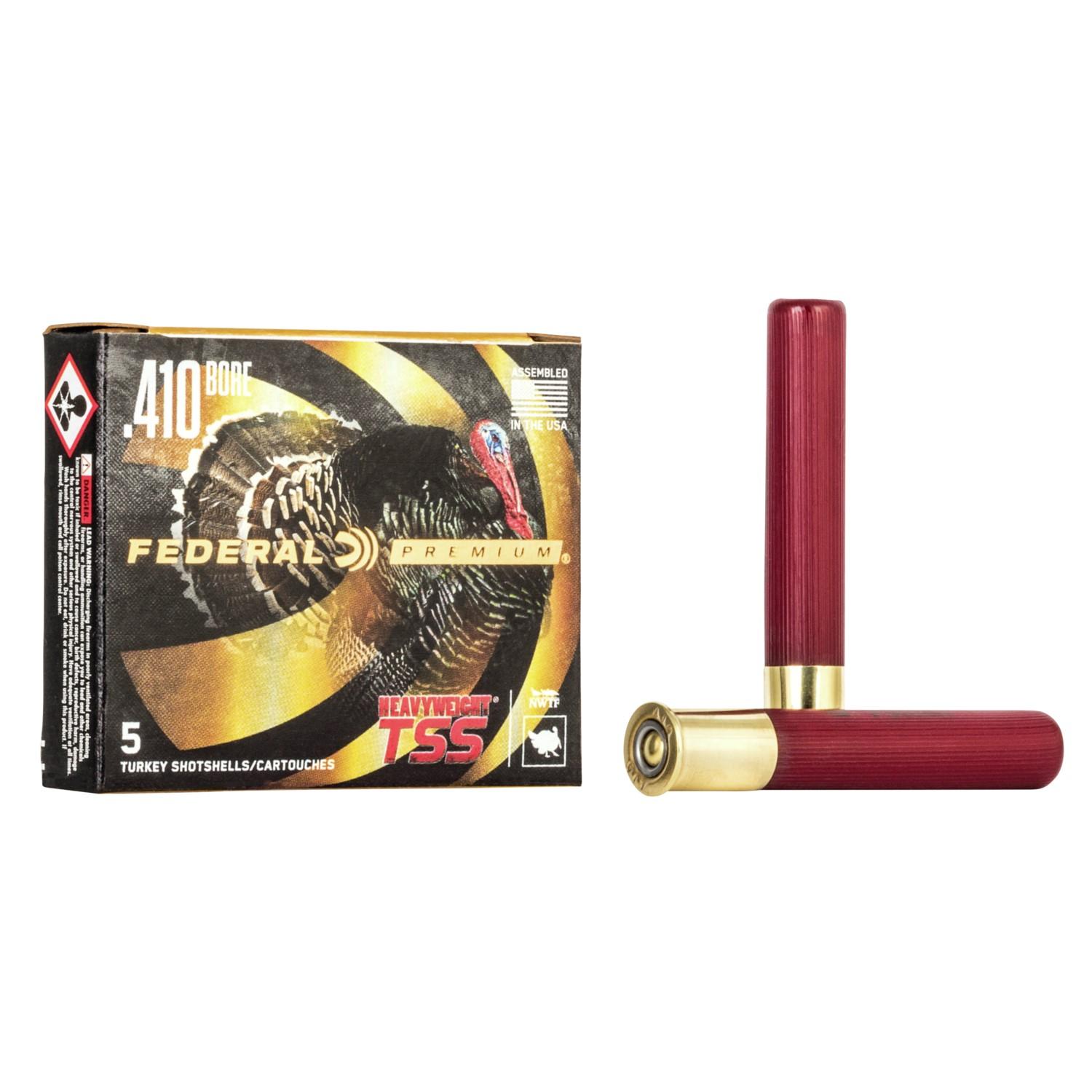 Federal PTSS419F 9 410 Gauge 3 in 13/16 oz 9 Shot Shotshell 5 Rounds - View 2