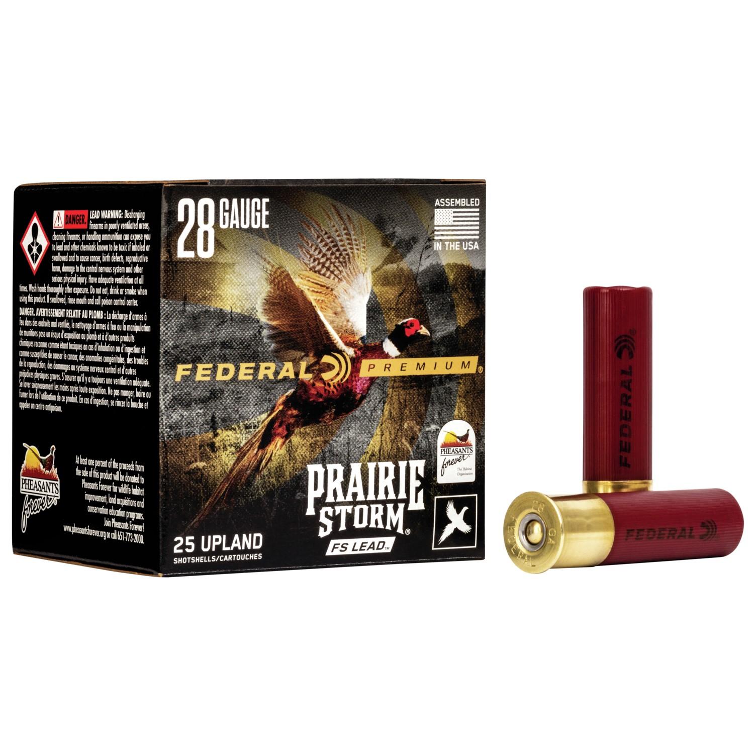 Federal PFX289FS6 Prairie Storm 28Ga 2.75" 13/16oz #6 Shot 25/Box - View 2