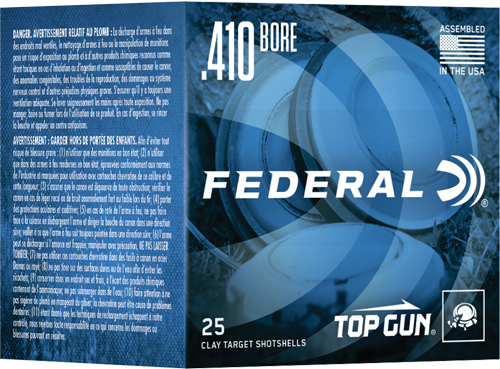 Federal TGS41214 7.5 410GA 2.75" 1/2oz #7.5 Shot Target Loads 25/Box - View 2