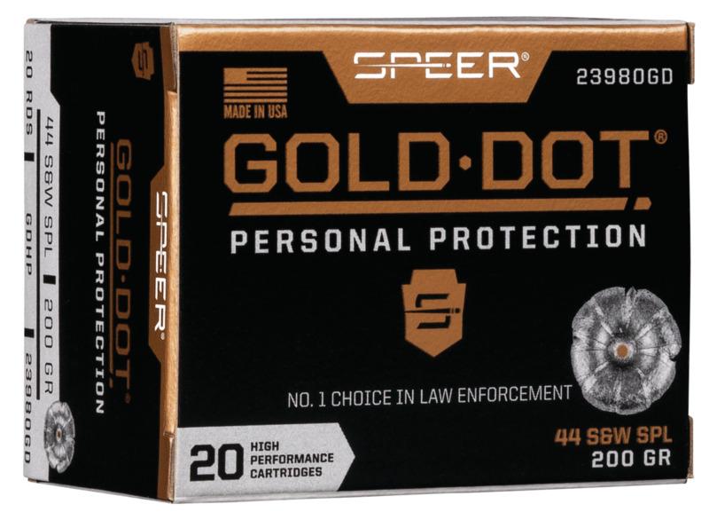 Speer 23980GD 44 S&W Special 200 Grain Hollow Point 20 Rounds Box - View 2