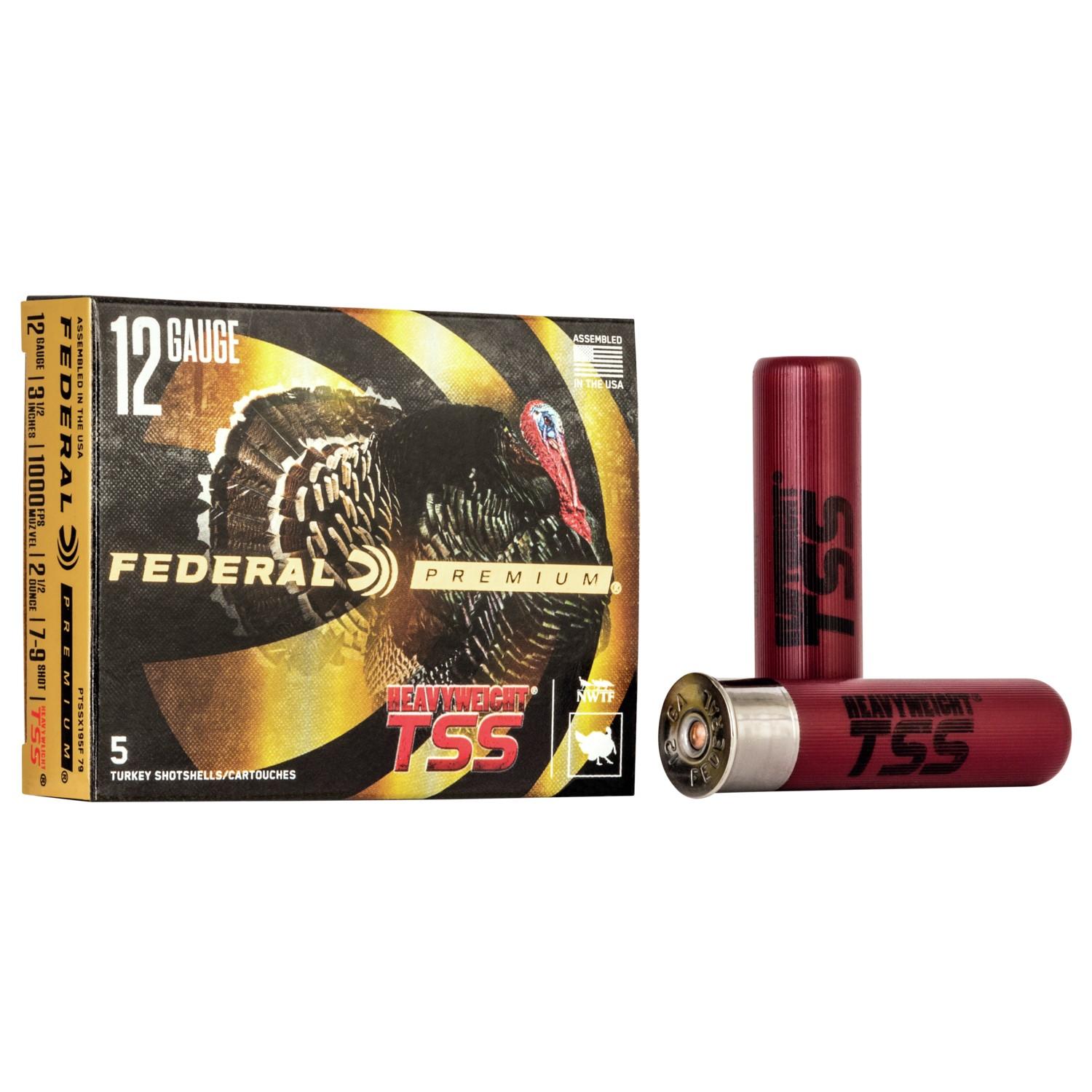 Federal PTSSX195F 79 12 Gauge 3.5 in 2.5 oz #7/9 Shot 5 Rounds - View 2