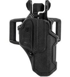 Blackhawk 410200BKR T-Series L2C Holster Glock 17/19/22 RH Black - View 2