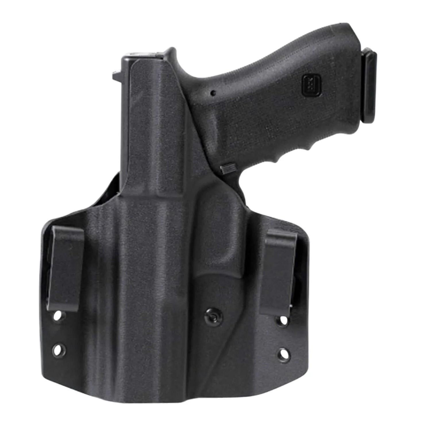 Uncle Mike's 54CCW41BGR OWB Holster Black Boltaron Ruger SR Right Hand - View 2