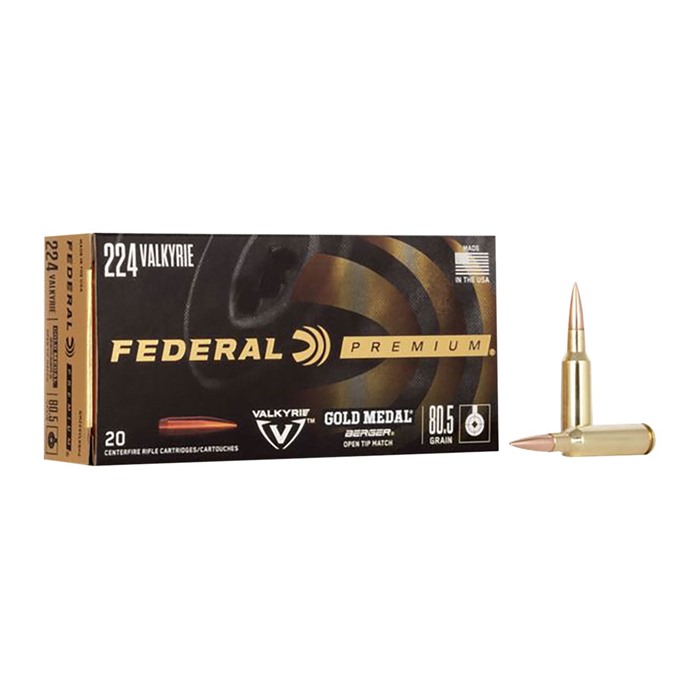 Federal GM224VLKBH2 224 Valkyrie 80.5gr Berger OTM 20 Rounds - View 2