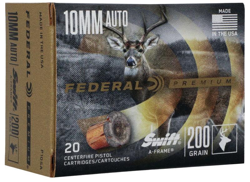 Federal P10SA 10mm Auto 200gr JHP 5in Nickel-Plated 20 Rounds - View 2