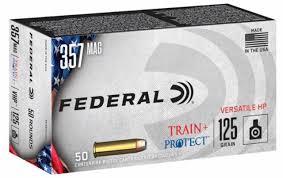 Federal TP357VHP1 357 Magnum 125 Grain VHP 50 Rounds Brass Cased - View 2