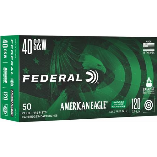 Federal AE40LF1 American Eagle Indoor Range Training 40S&W 120gr Lead... - View 2