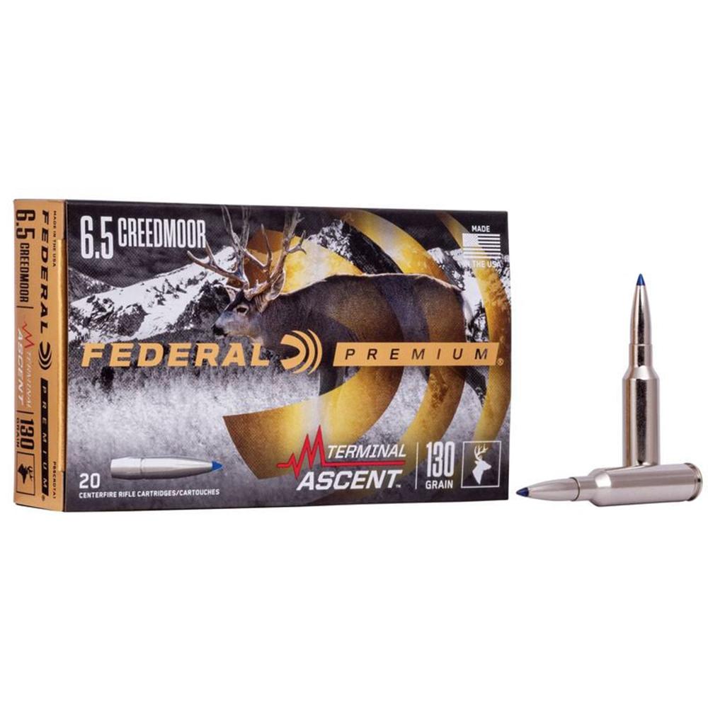 Federal P65CRDTA1 6.5 Creedmoor 130 Grain 20 Rounds Bonded Ammo - View 2