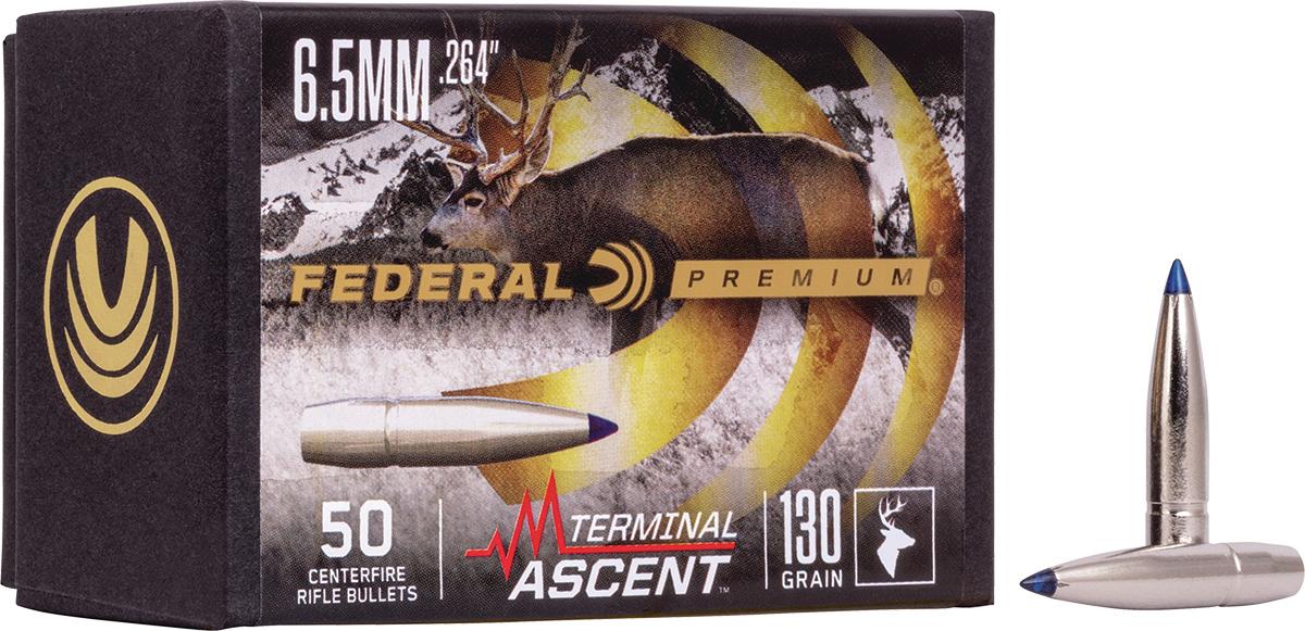 Federal PB264TA1 Premium Terminal Ascent Component 6.5mm 130gr 50 Per... - View 2