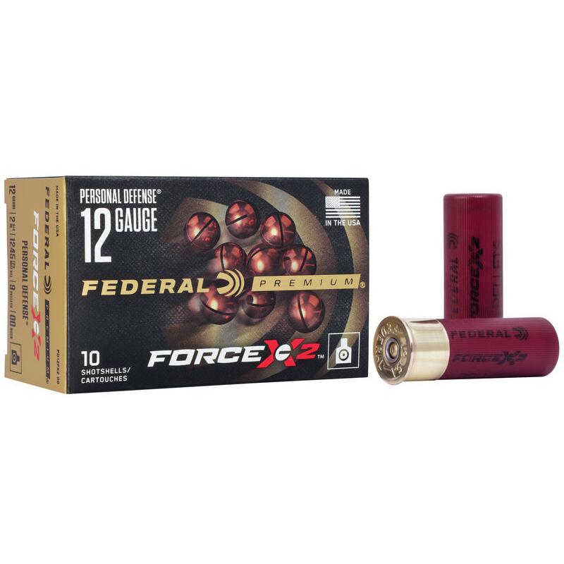 Federal PD12FX2 00 12 Gauge 2.75in 9 Pellet Buckshot Shotshell - View 2
