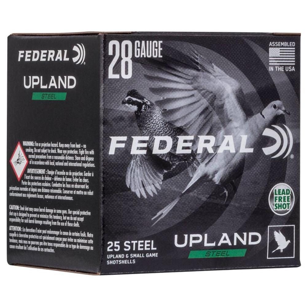 Federal USH28 6 Upland Steel 28Ga 2.75" 5/8oz #6 Shot 25/Box - View 2