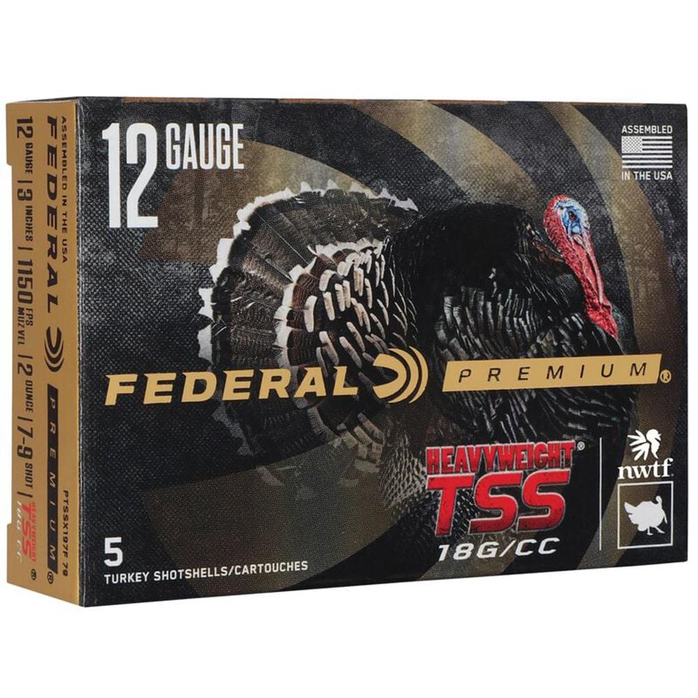 Federal PTSSX197F79 12 Gauge 3in 2oz 7/9 Shot Tungsten 5 Rounds - View 2