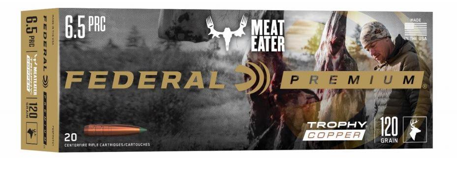 Federal Centerfire Rifle Ammunition 6.5 Prc 120gr Trophy Copper (P65PRCTC1) - View 2