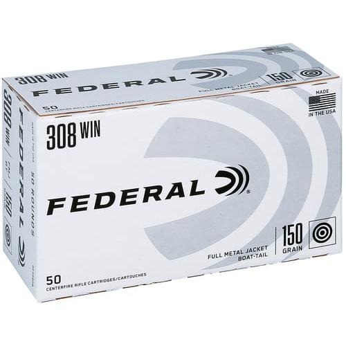 Federal AE308DB American Eagle 308Win 150gr Full Metal Jacket 50 Per Box/5 Case - View 2