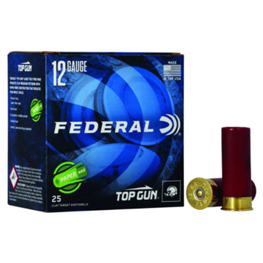 Federal TG12W 7.5 12 Gauge 2.75in 1 1/8oz Paper Wad 25 Rounds - View 2
