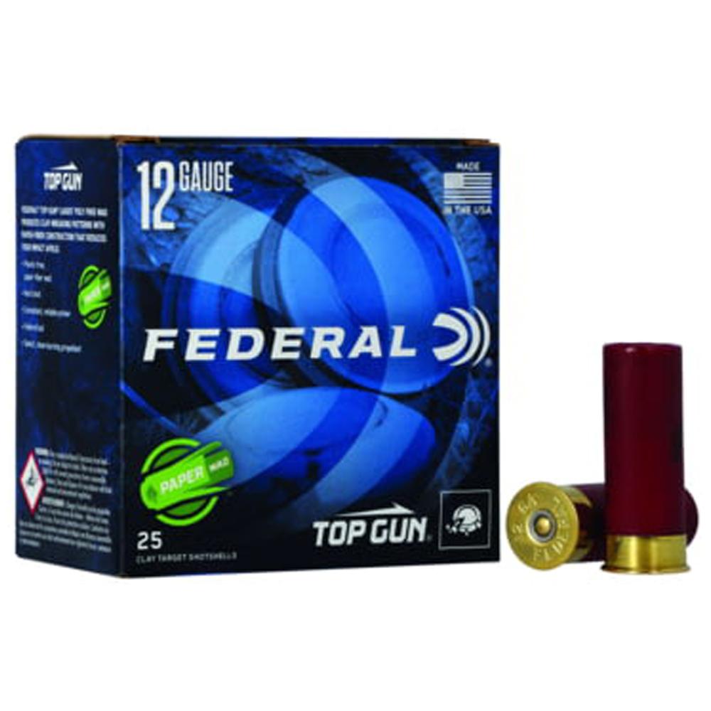 Federal TG12W8 12 Gauge 2.75in 1 1/8oz 8 Shot 1200 FPS 25 Per Box - View 2