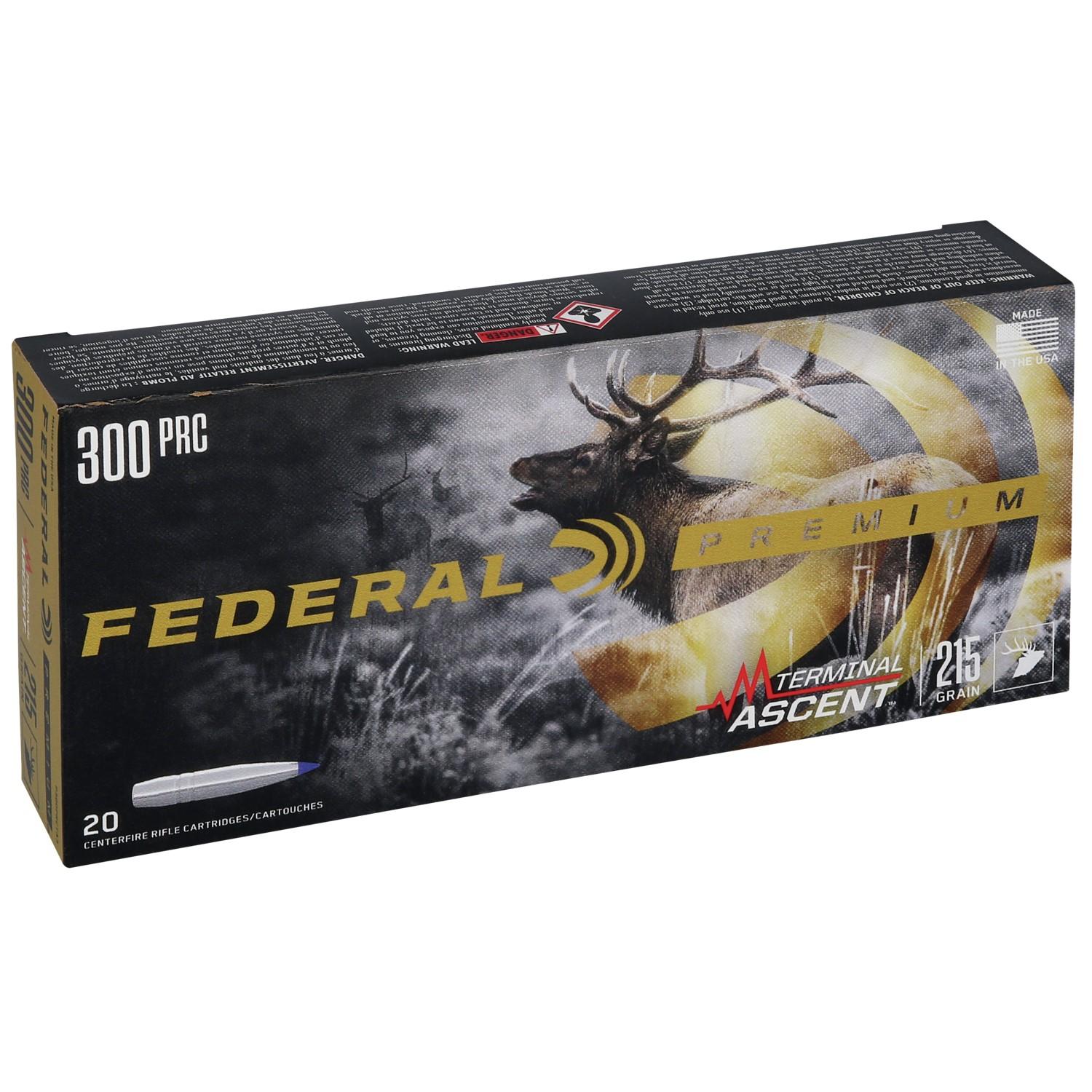 Federal P300PRCTA3 Premium 300PRC 210gr Terminal Ascent 20/Box - View 2
