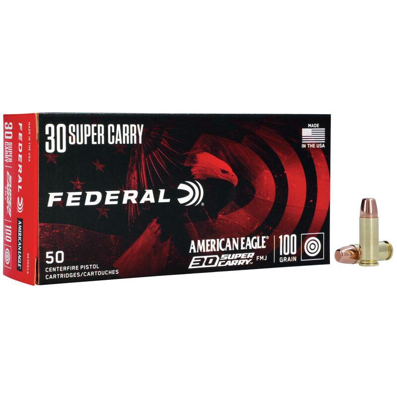 Federal AE30SCA 30 Super Carry 100 Grain FMJ 4 in Barrel 50 Rounds - View 2