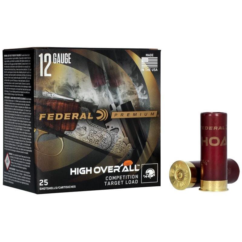 Federal Premium High Over All 12 Gauge Shotgun Shells, 1oz Lead, 1290 FPS, 8.5 Shot Size, 25 Rounds - View 2