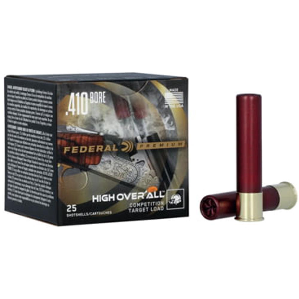 Federal Premium HOA4108 .410 Gauge Shotgun Ammo: 2 1/2in Shell, 1/2oz Lead Shot, 1200 FPS, 25 Rounds - View 2