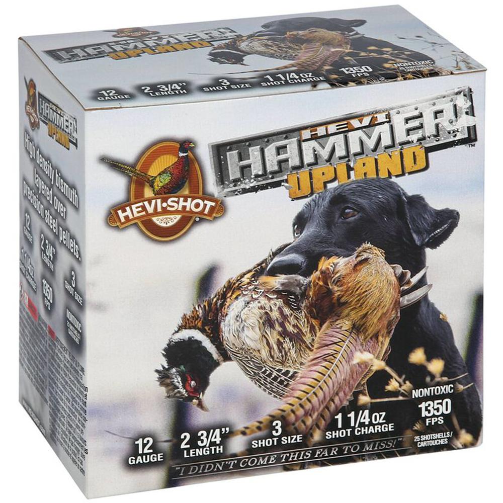 HEVI-Shot HS29103 HEVI-Hammer 12Ga 2.75" 1.25oz 3Shot 25/Box - View 2