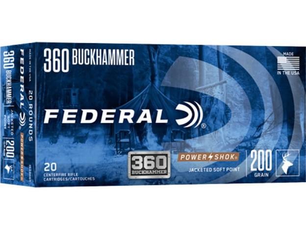 Federal 360BHBS .360 Buckhammer 200 Grain JSP 20 Rounds Centerfire - View 2