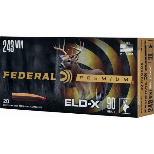 Federal Premium P243ELDX1 .243 Winchester 90 Grain Polymer Tip 20 Rounds - View 2