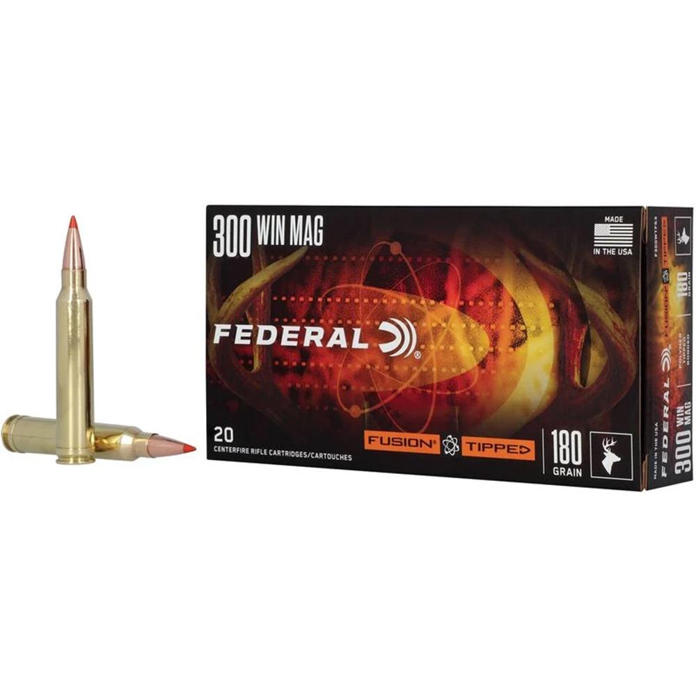 Federal F300WTFS3 Fusion 300 Win Mag 180gr Bonded Soft Point 20 Rounds - View 2