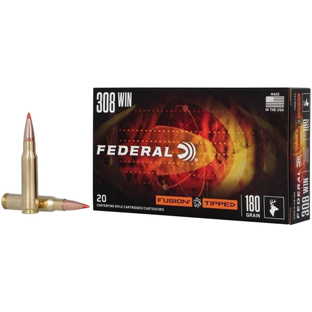 Federal F308TFS3 Fusion 308 Win 180gr Bonded Soft Point 20 Rounds - View 2