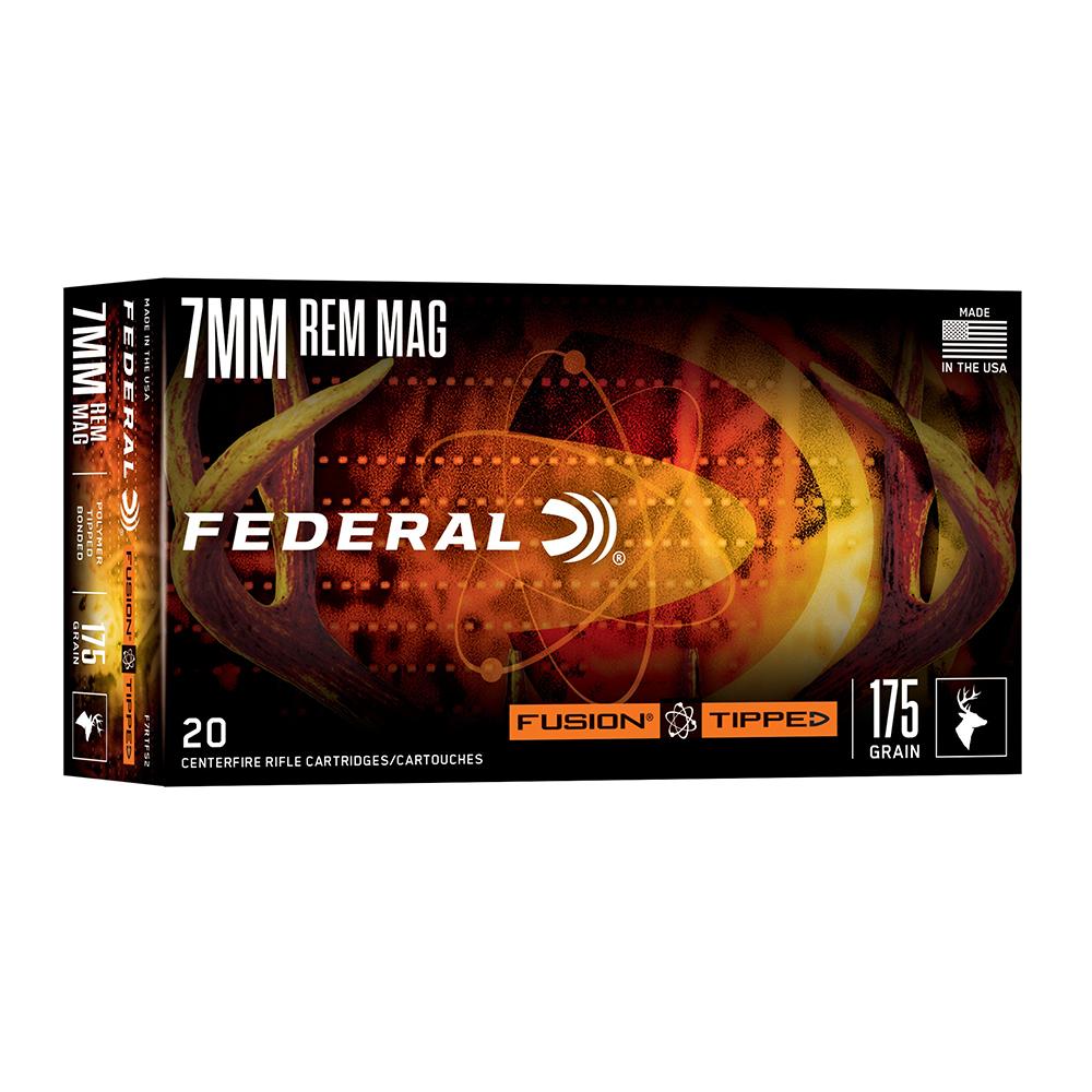 Federal F7RTFS2 Fusion 7mm 175gr Bonded Soft Point Ammo 20 Rounds - View 2