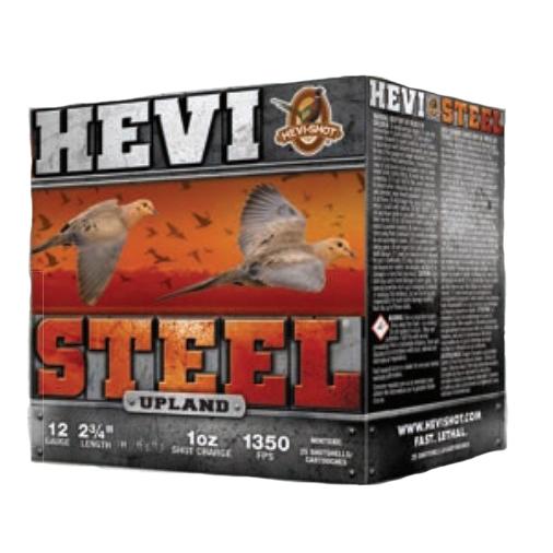 HEVI-Shot HS61266 12 Gauge 2.75" 1oz #6 Steel Shot 25 Rounds - View 2