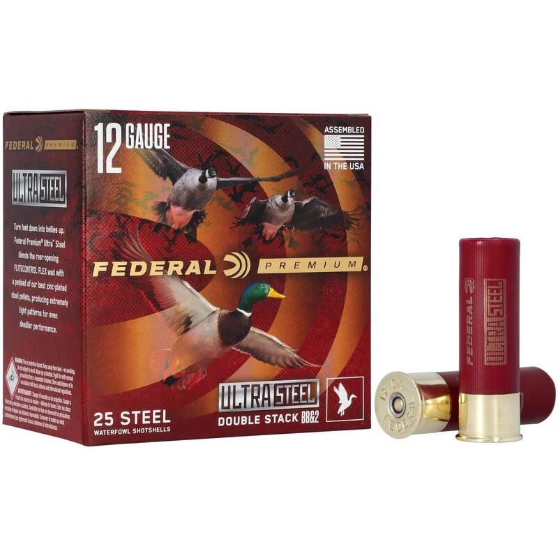 Federal PWUX142BB Premium 12 Gauge 3" 1 1/4 oz BB Shot 25/Box - View 2