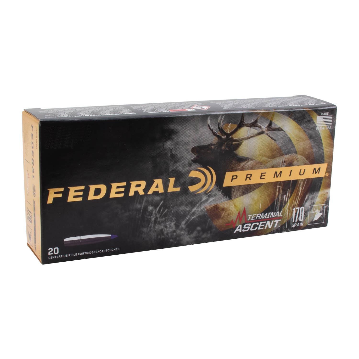 Federal P7BCTA3 7mm 170gr Terminal Ascent BackCountry Rifle Ammo 20/Box - View 2