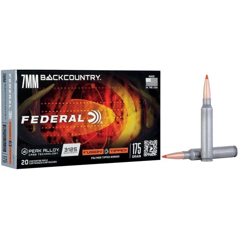 Federal F7BCTFS2 7mm BackCountry 175gr Fusion Tipped 20/Box - View 2