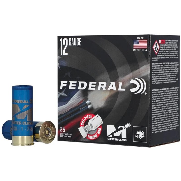 Federal Master Class Shotshells 12ga 2-3/4 1-1/8oz 1250 fps #8 25/ct - View 3