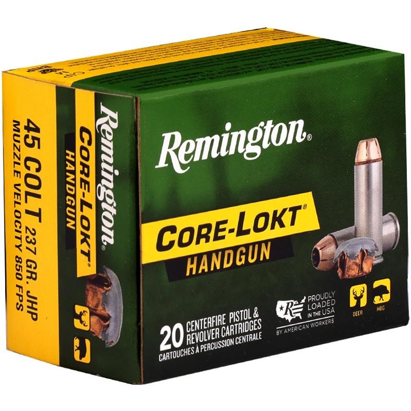 Remington 20272 RHH45C1 45 ACP 237gr Core-Lokt JHP Ammo - View 2