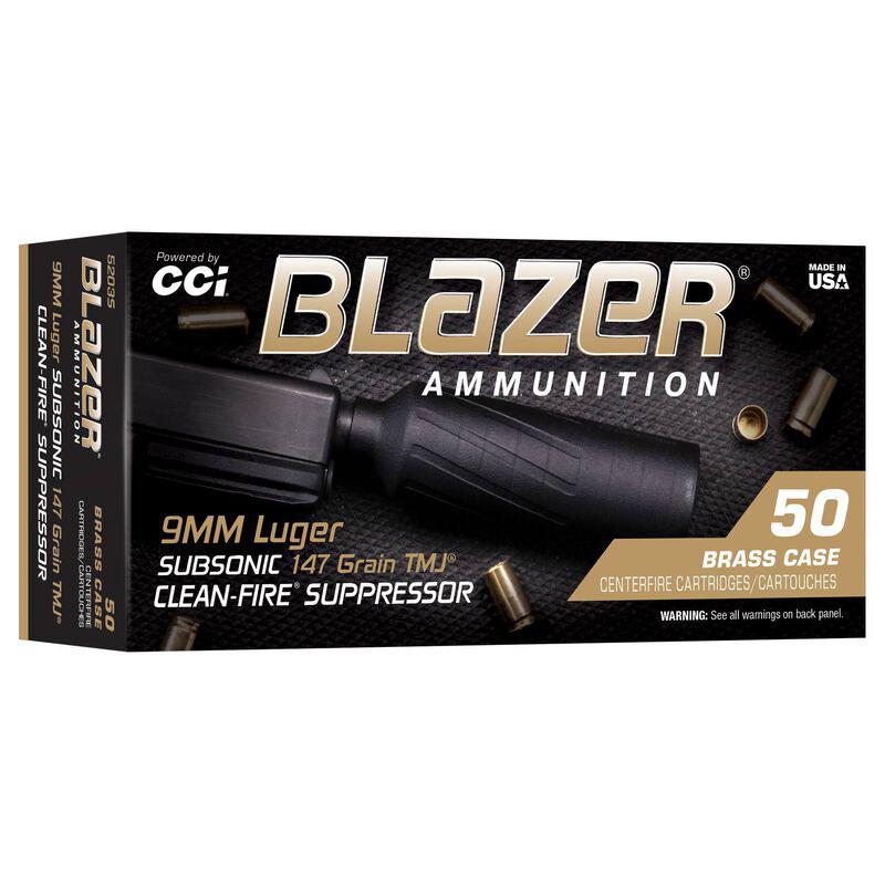 CCI 5203S 9MM 147GR TMJ BLAZER BRASS C-F - View 2
