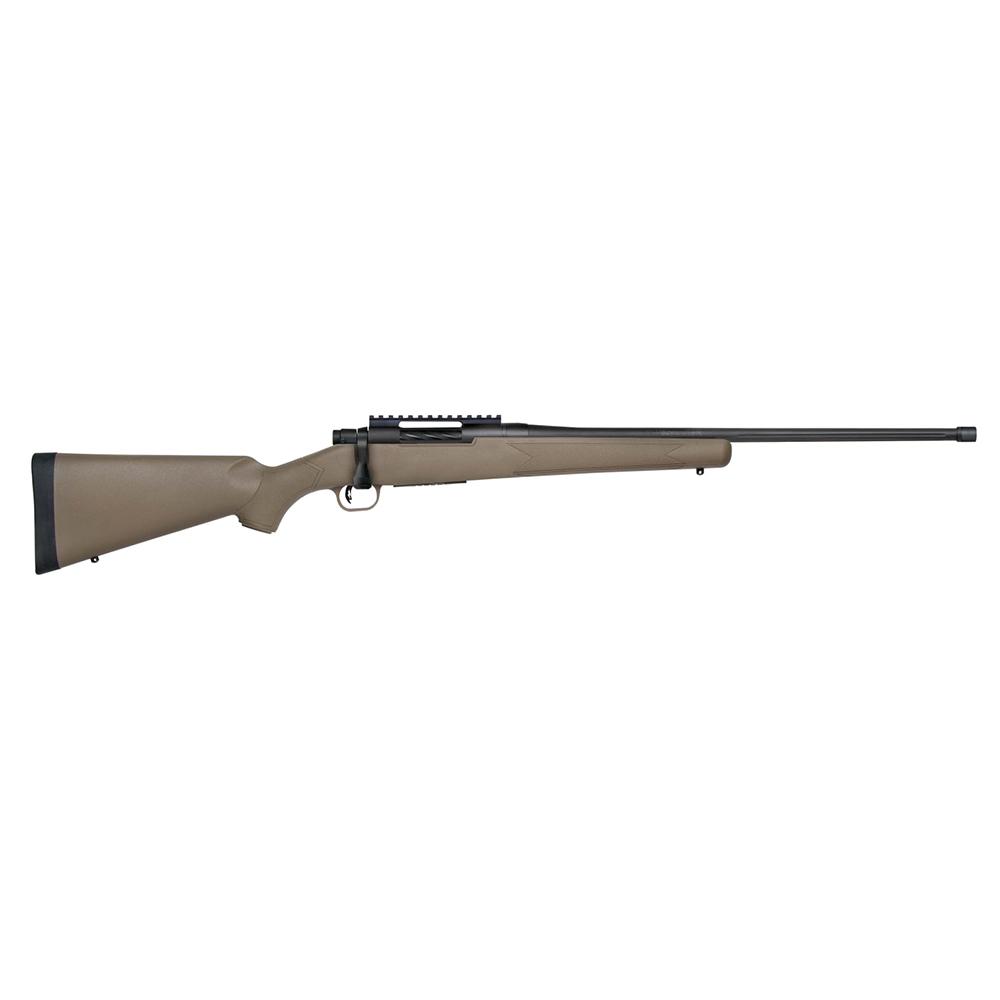 Mossberg Patriot Predator 308 Win Caliber 5+1 Capacity 22" Threaded/Fluted Barrel Matte Blued Metal Finish Flat Dark Earth Synthetic Stock Right Hand Full Size - View 2