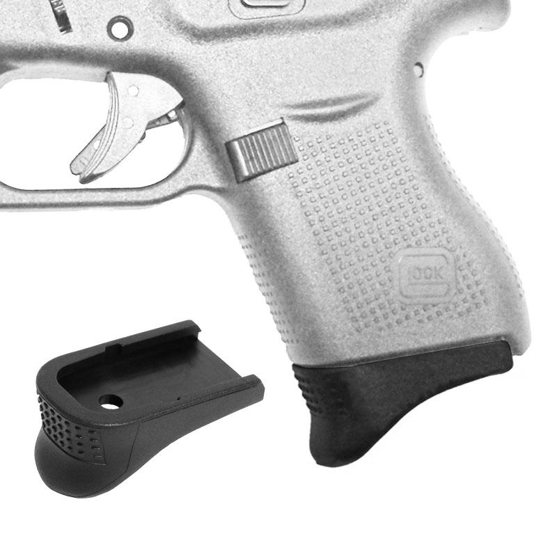 Pearce PG43 Plus Magazine Extension Glock 43 Black Polymer Adds 1 Round - View 2