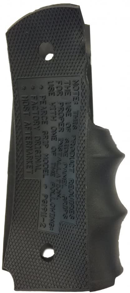 Pearce PMGOM Modular Grip System Black Rubber for 1911 Compact - View 2