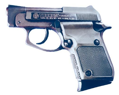 Pearce Grip PGT22 Black Rubber Wraparound Grips for Taurus PT22/PT25 - View 2