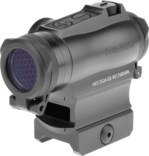 Holosun HE515GM-GR 20mm Green Dot Sight Matte Black QD Mount 2 MOA Dot - View 2