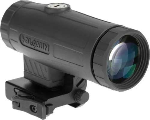 Holosun HM3X Red Dot Magnifier 3X QD Mount Black 1.32" - View 2