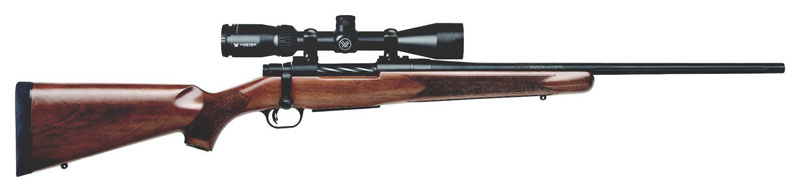 Mossberg Patriot .308 Win Bolt Action 22 in Fluted Barrel Walnut 5 Rnd - View 2