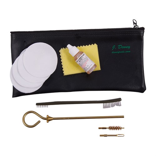 Dewey Rods 6LBK38 Pistol Cleaning Kit .38/.357 Cal with Brass Accessories & Oil - View 2