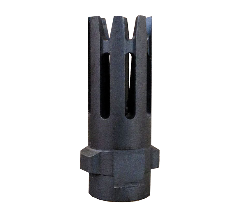 Aggressive Gemtech Quickmounts Flash Hider 7.62mm, 5/8-24 Thread, Black Steel, 2.4" Length, 12153 Model - View 2