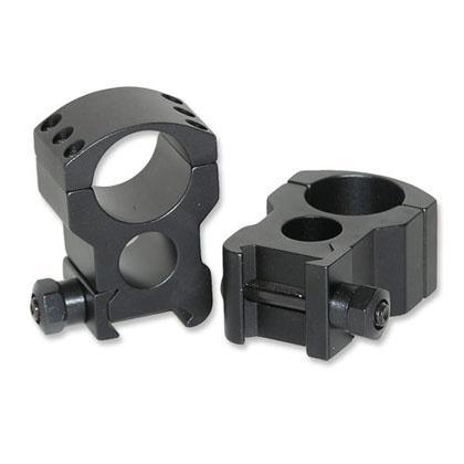 Burris Xtreme Tactical Weaver/Picatinny Style Scope Rings 1" Tube Diameter Extra High Height 1.50" Aluminum Matte Black - View 2