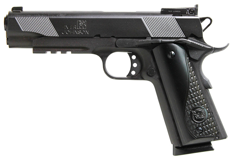 Iver Johnson EAGLE LR Semi-Auto, 45 ACP, 5" Barrel, Matte Blued, Light Rail, 8-Round Mag - View 2