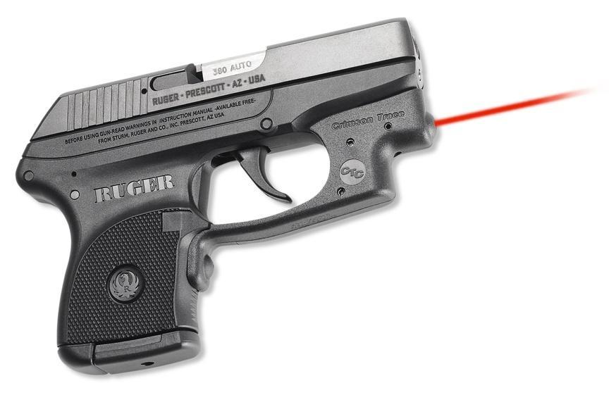 Crimson Trace LG-431 Laserguard, Black Polymer, Red Laser Sight, Ruger LCP Attachment, User Adjustable, 3-Year Warranty - View 2