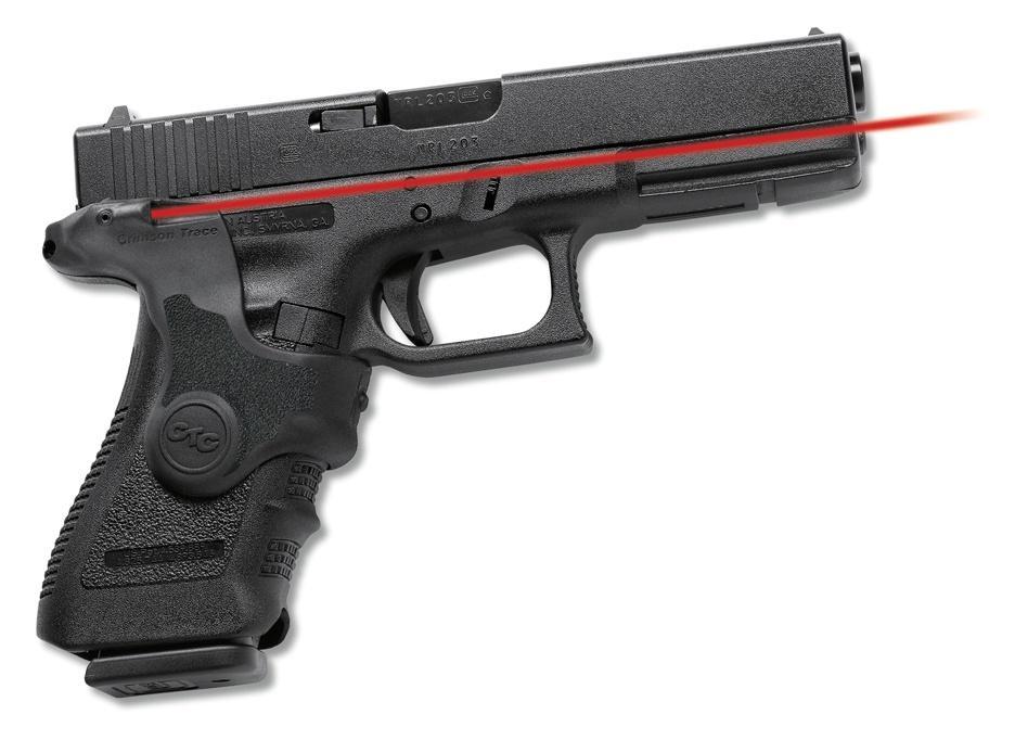 Crimson Trace LG-417 Black Laser Grip, Front Activation, Glock Gen 3 Pistols, Micro-Compact Diode, Adjustable Windage - View 2